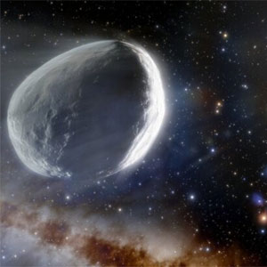 有史以来接近太阳系直径高达140公里的最大的彗星