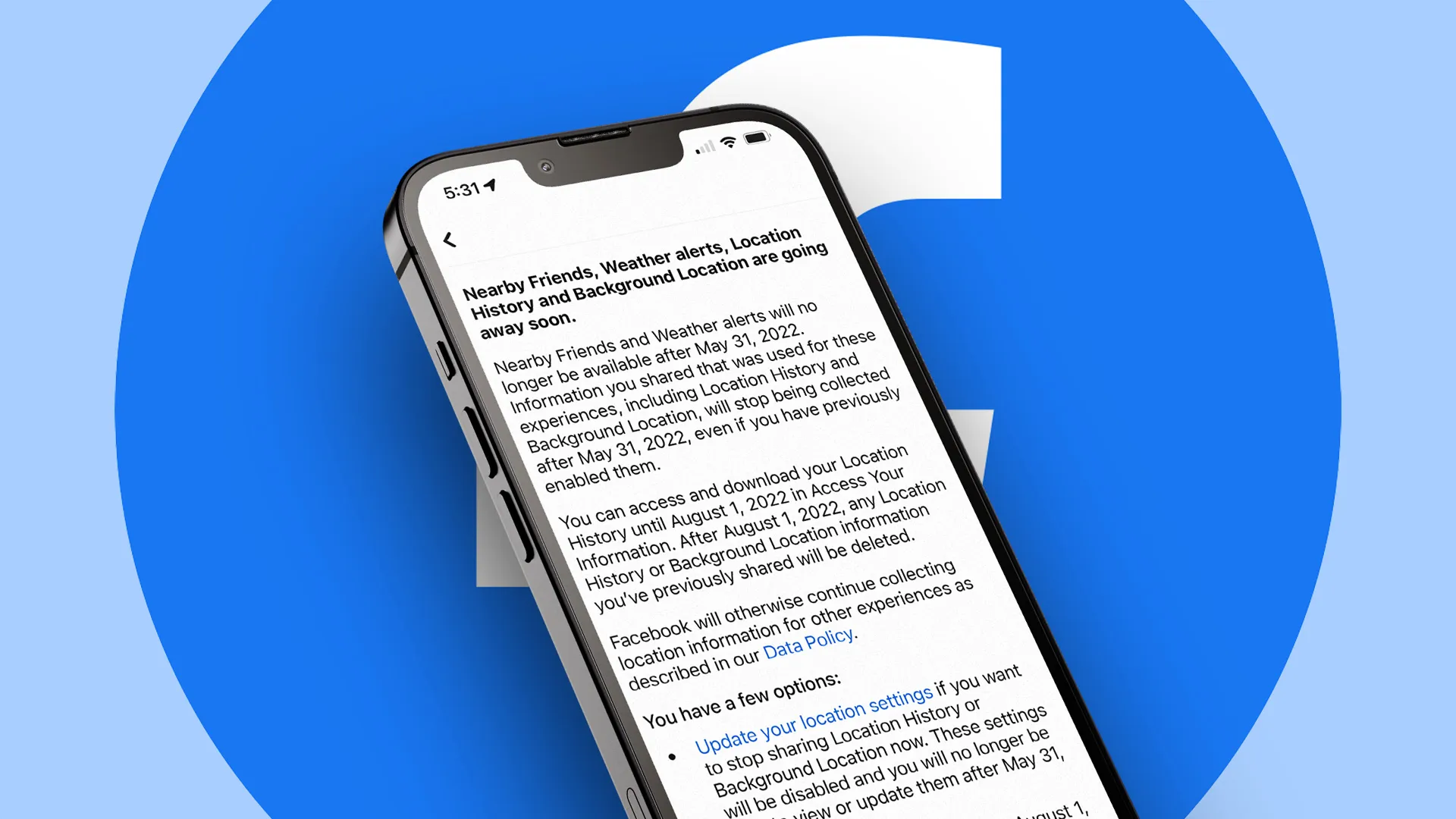 Facebook将停止 "附近的朋友 "和其他基于位置的功能