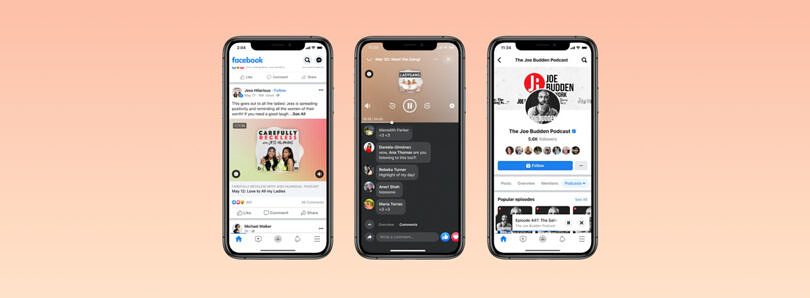 Facebook 正在缩减其播客计划