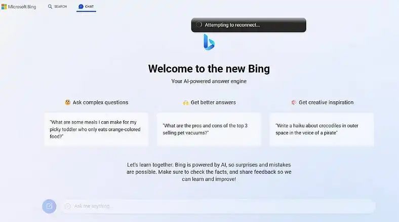 微软 Bing 对 ChatGPT Plus 的替代