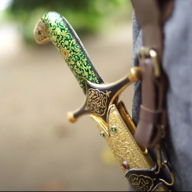 为什么弯刀可以入鞘?