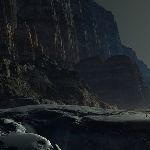 Mac 桌面壁纸优胜美地山上黑色条带的是什么?