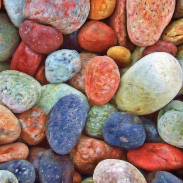 石头互相摩擦为何产生白色?