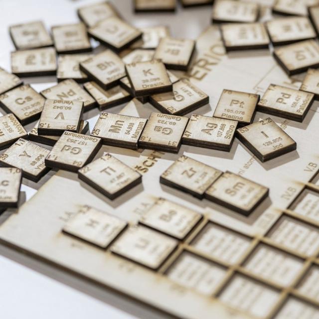 我觉得元素周期表很乱，有没有人和我同感？