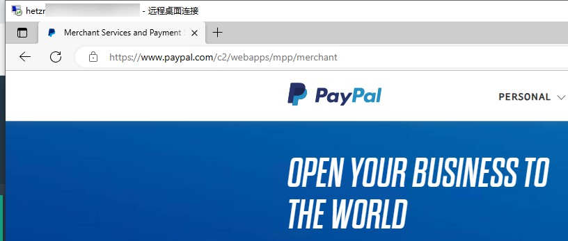 美国 PayPal 官方网站