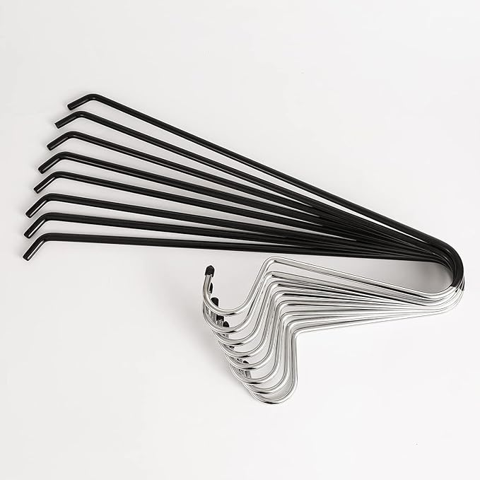 FREZON Blanket Hangers Drapery Hangers Heavy Duty Space Saving Nonslip - Great for Quilts, Sleeping Bags, Comforters, Table Cloths(5 Pack)